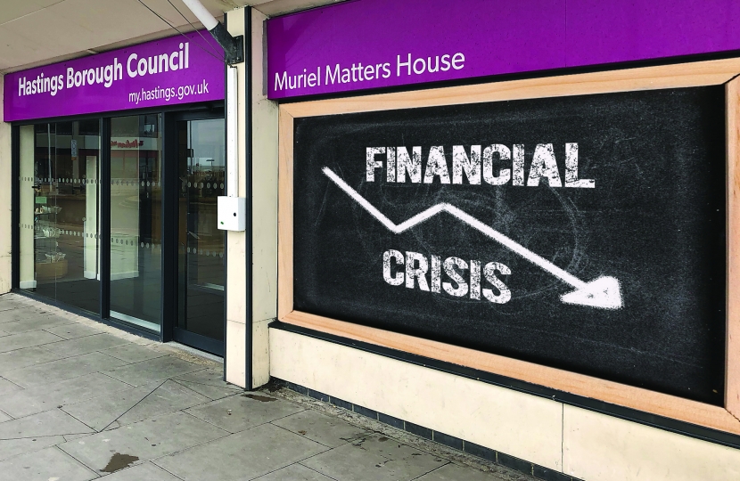 financial crisis Hastings